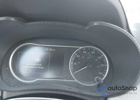 2020 Nissan Versa Sv Xtronic Cvt из США, поврежденный, VIN 3N1CN8EV0LL808005